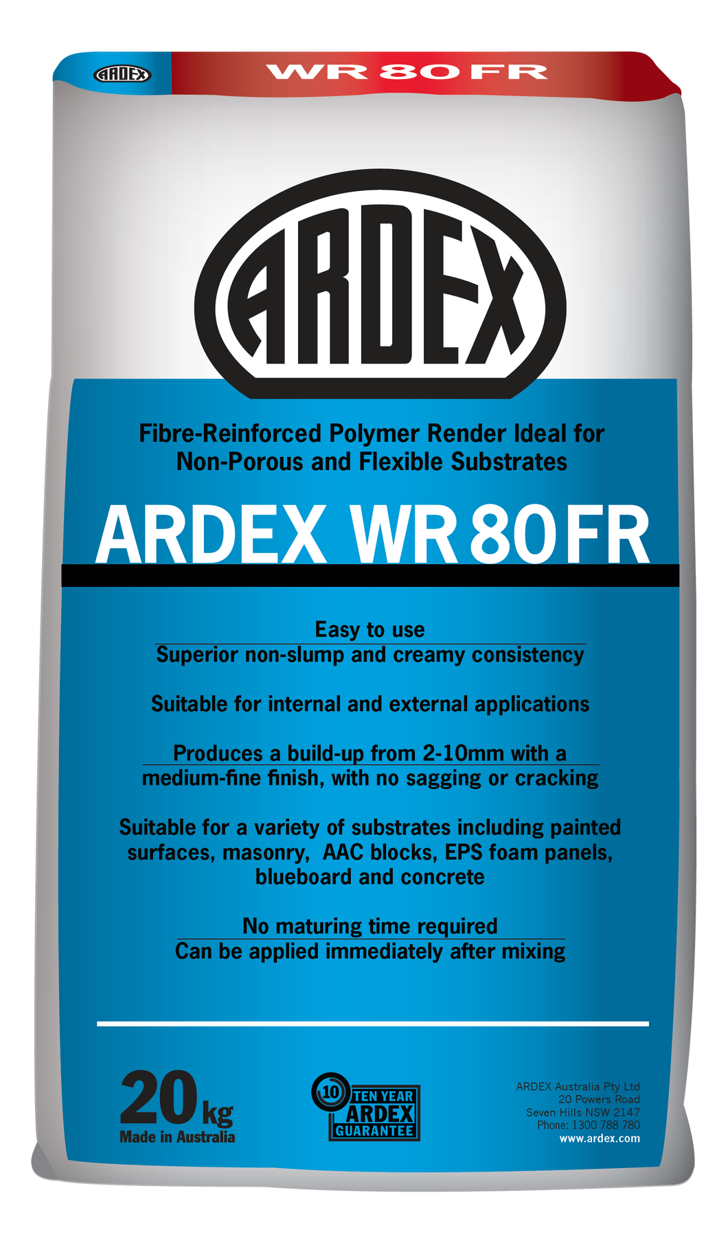 Ardex WR 80 FR 20kg Bag