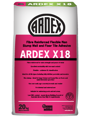 Ardex X18 Floor Tile Adhesive 20kg