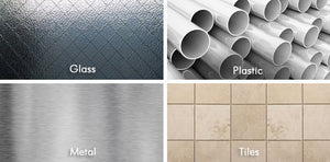 Gripset OP Primer Application on Glass Plastic Metal & Tiles