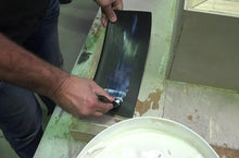 Load image into Gallery viewer, Ardex CA 750 Adhesive Man Applying it with Brush

